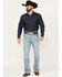 Image #1 - Cody James Men's Owens Light Wash Slim Boot Stretch Denim Jeans, , hi-res
