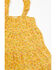 Image #2 - Yura Toddler Girls' Floral Print Sleeveless Dress, Mustard, hi-res