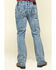 Image #1 - Rock & Roll Cowboy Men's Double Barrel Light Stretch Relaxed Bootcut Jeans, , hi-res