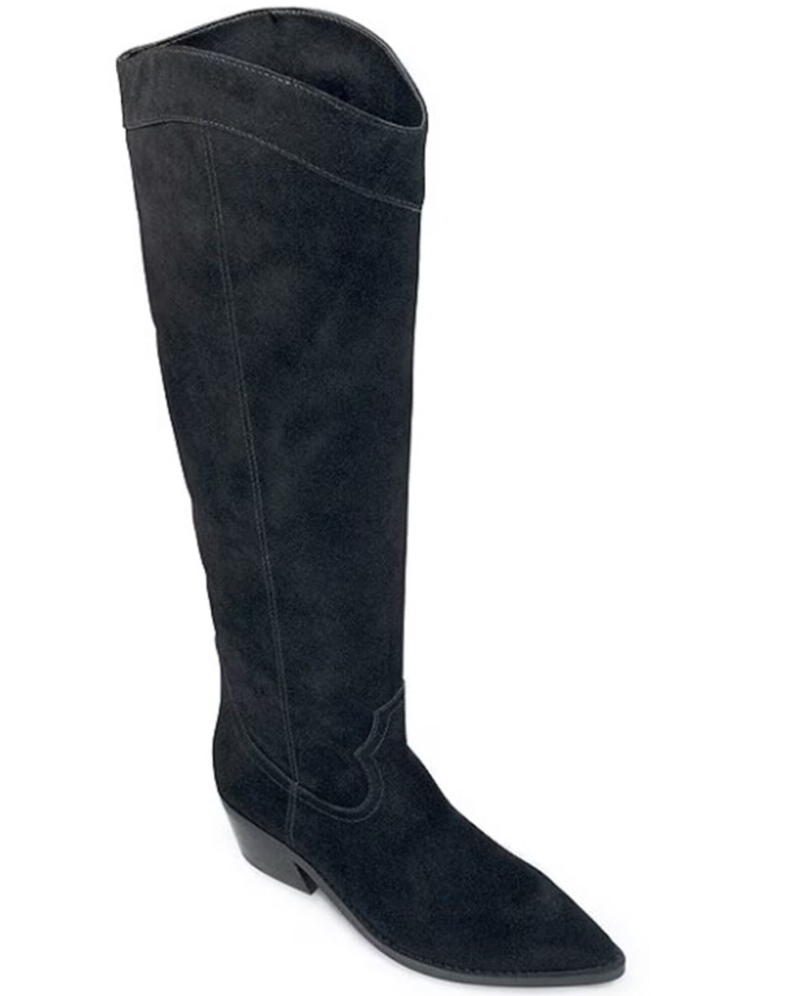 Band of the Free Women's Fargo Suede Western Boots - Pointed Toe