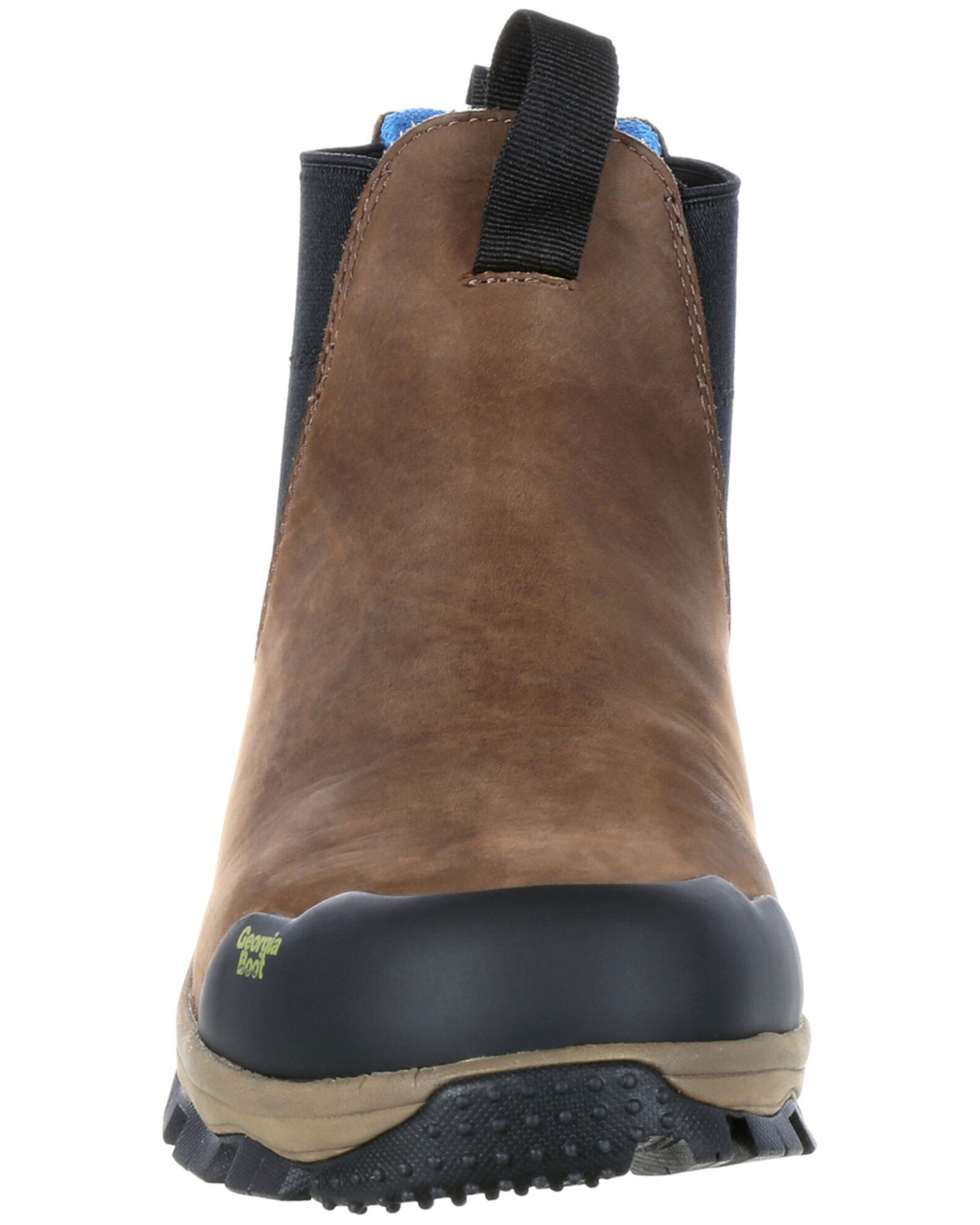 Image #5 - Georgia Boot Men's Blue Collar Waterproof Work Romeo Boots - Soft Toe, Dark Brown, hi-res