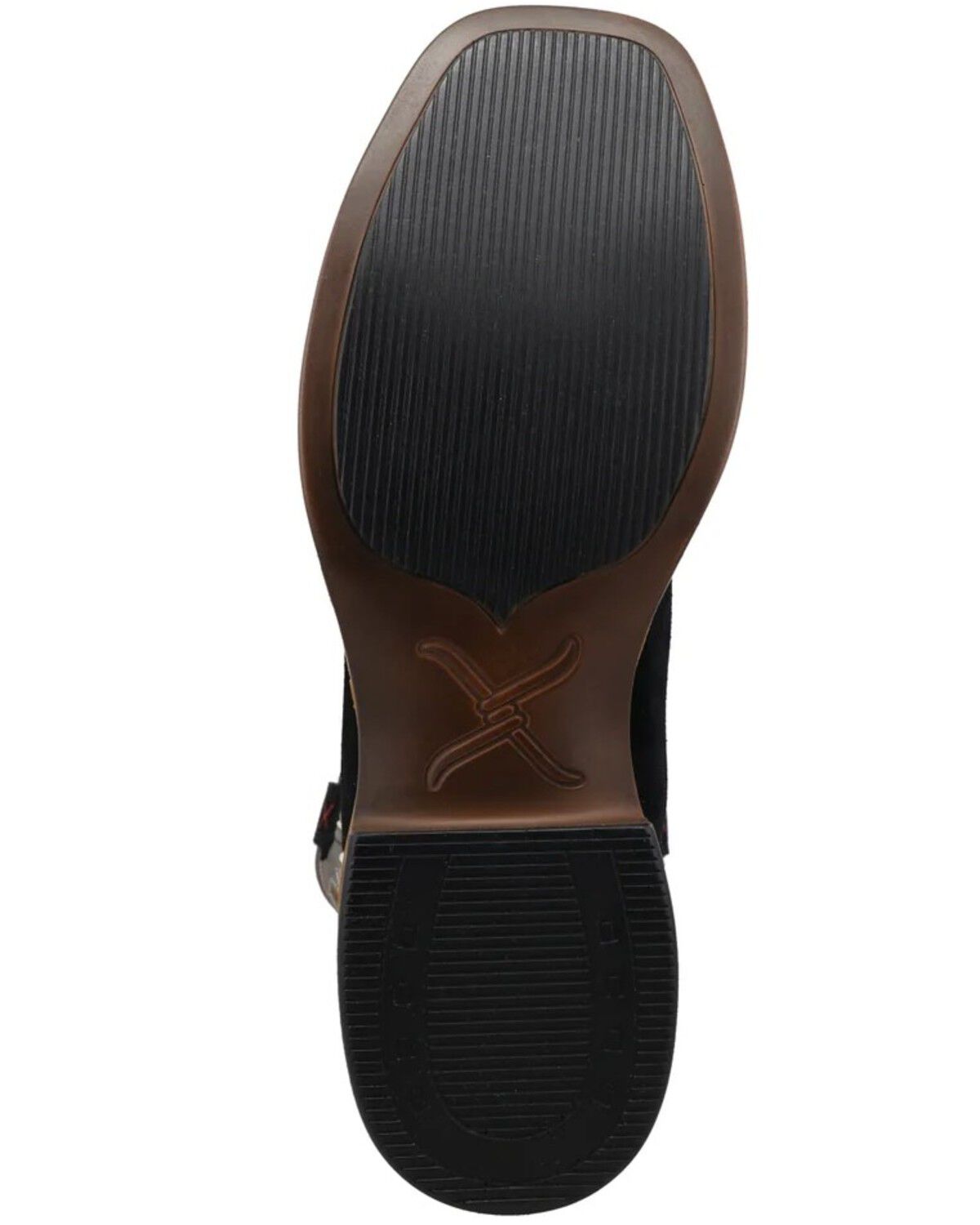 Image #6 - Twisted X Men's 13" Top Hand Performance Western Boots - Broad Square Toe, Black, hi-res