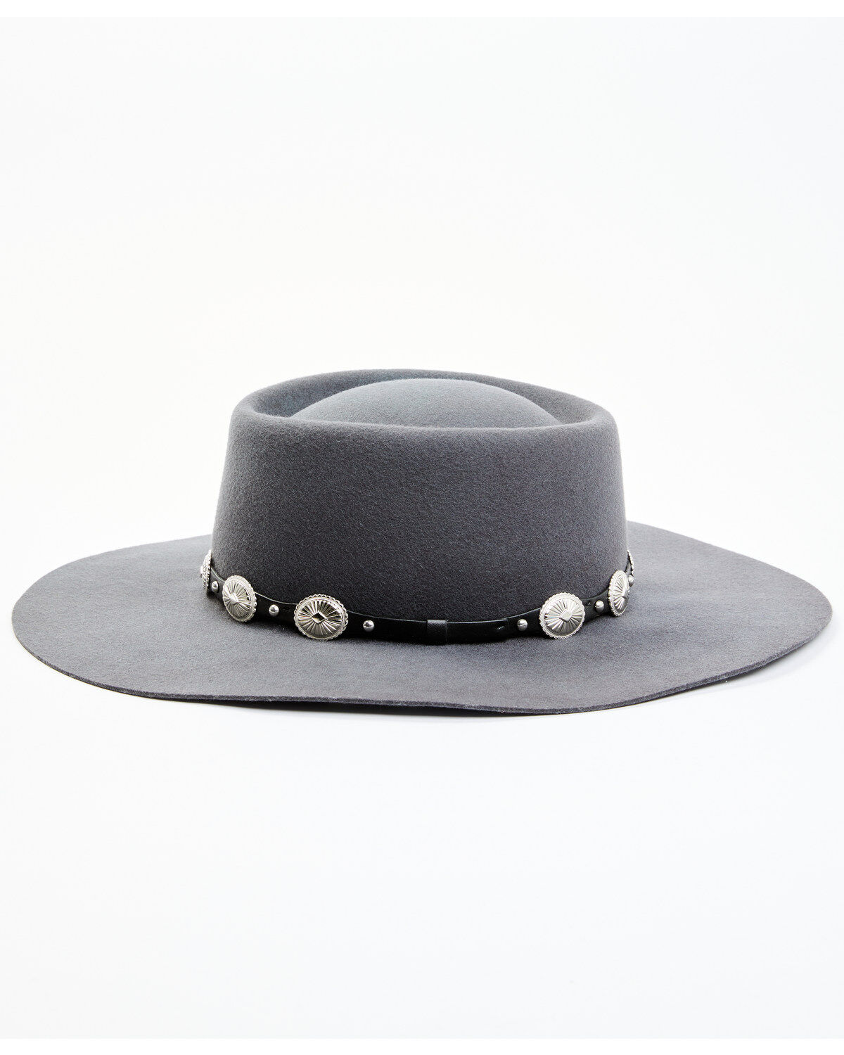 Image #3 - Shyanne Women's Belina Bolero Felt Western Fashion Hat, Grey, hi-res