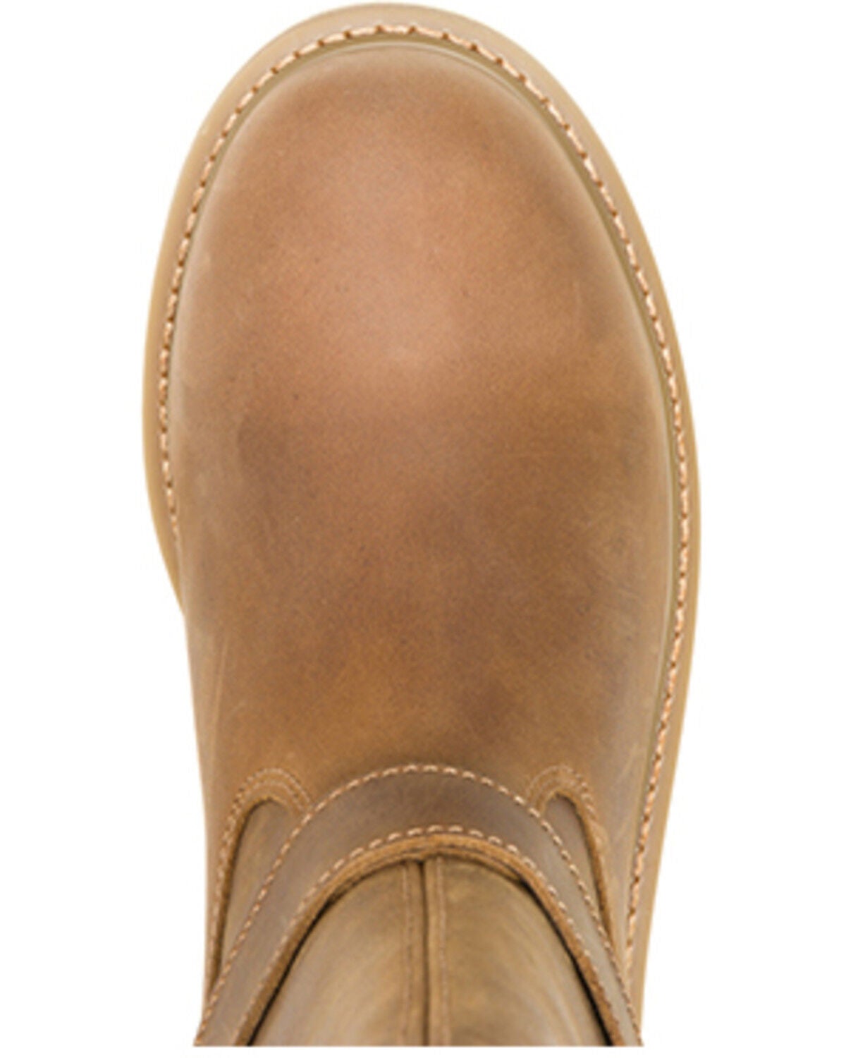 Image #6 - Harley Davidson Men's Bryson Pull-On Motorcycle Boots - Round Toe, Brown, hi-res