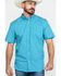 Image #5 - Cody James Core Men's Diamond Field Geo Print Short Sleeve Western Shirt, , hi-res