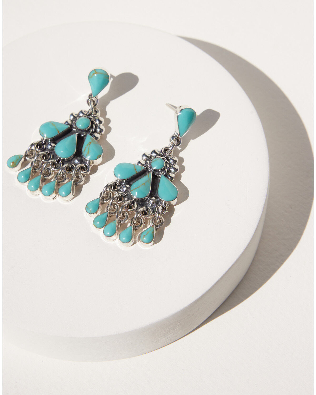 Image #2 - Paige Wallace Women's Tears Dangle Earrings, Silver, hi-res