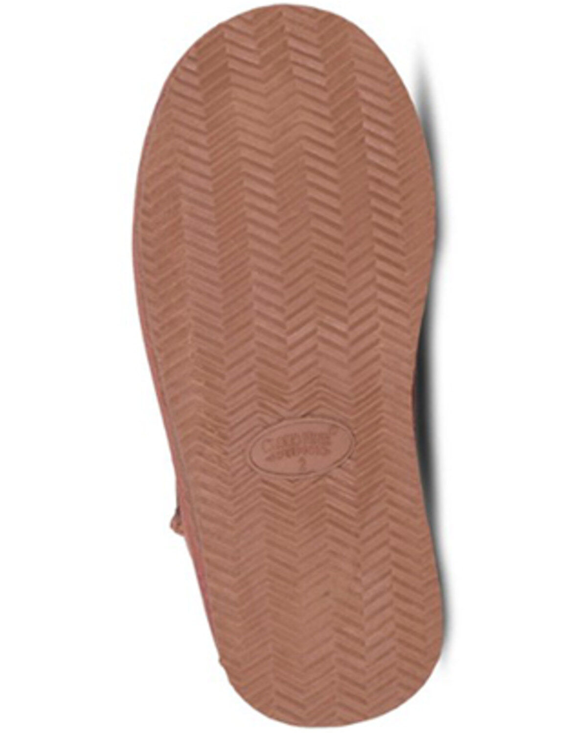 Image #6 - Cloud Nine Girls' Sheepskin Boots - Round Toe, Chestnut, hi-res