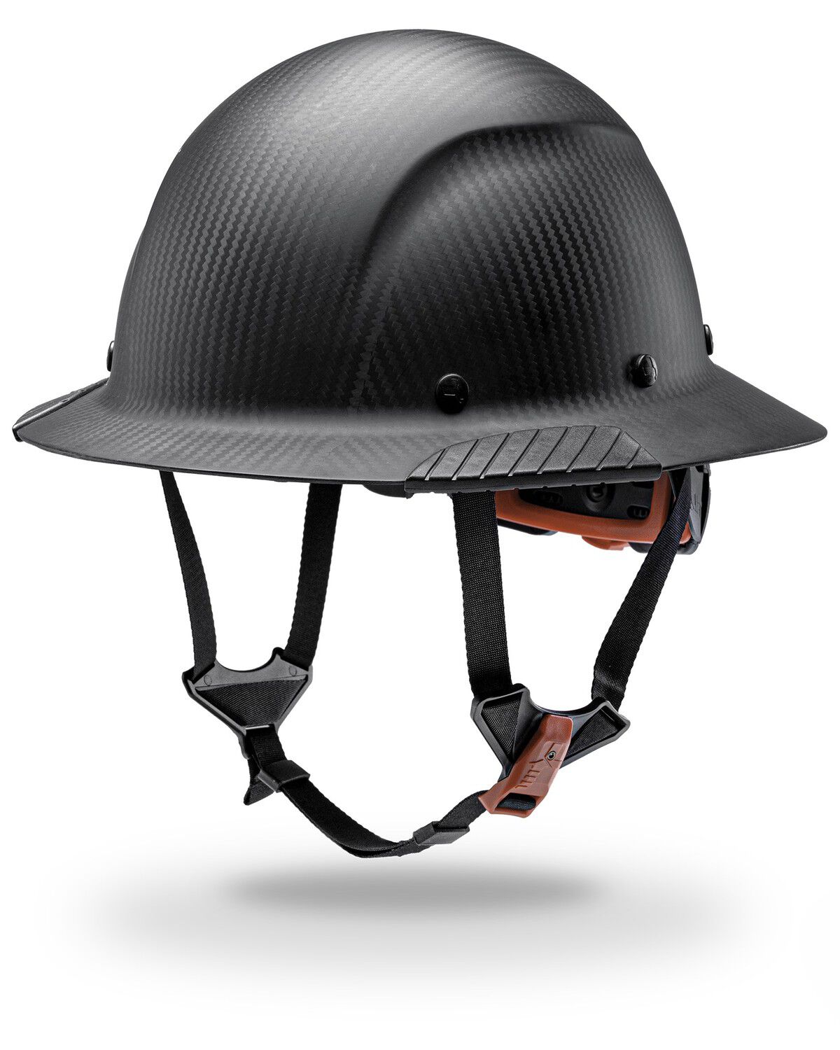 Image #4 - Lift Safety DAX Carbon Full Brim Matte Hard Hat, Charcoal, hi-res