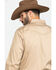 Image #5 - Wrangler Retro Men's Tan Solid Long Sleeve Western Shirt - Tall, Tan, hi-res