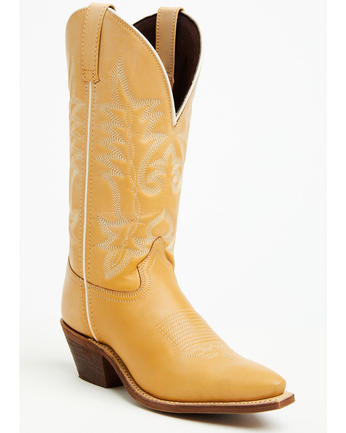 Image #1 - Laredo Women's Carly Performance Western Boots - Snip Toe, Yellow, hi-res