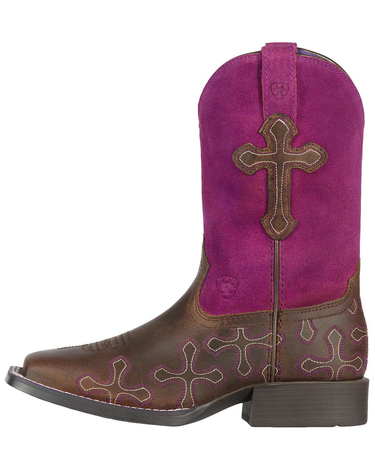 girls square toe boots