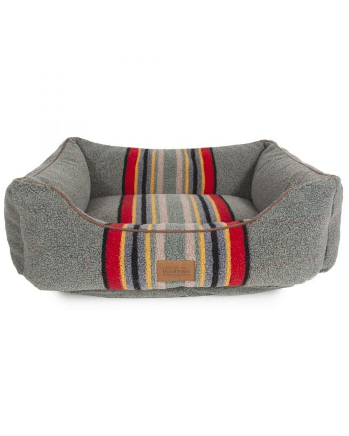 Pendleton Pet Vintage Camp Kuddler - Large, Heather Green, hi-res