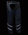 Image #2 - Milwaukee Leather Men's Leather Trim Snap Out Liner Vented Textile Chaps - 4XL, Black, hi-res