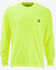 Image #1 - Carhartt Men's Force&reg; Color Enhanced Long Sleeve Work Shirt - Big, Yellow, hi-res