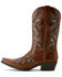 Image #3 - Ariat Women's Heritage Bliss Western Boots - Snip Toe, Brown, hi-res