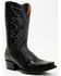 Image #1 - Dan Post Men's Exotic Ostrich Western Boots - Snip Toe, Black, hi-res