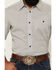 Image #3 - RANK 45&reg; Men's Semi Final Geo Print Short Sleeve Button-Down Stretch Western Shirt, Ivory, hi-res