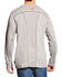 Image #2 - Ariat Men's FR Crew Neck Long Sleeve Shirt - Tall, Grey, hi-res