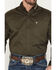 Image #3 - Ariat Men's Logo Solid Twill Long Sleeve Button-Down Western Shirt, Olive, hi-res