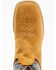 Image #6 - Hondo Boots Men's Roughout Western Boots - Broad Square Toe, Brown, hi-res