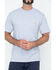 Image #2 - Carhartt Men's Loose Fit Heavyweight Logo Pocket Work T-Shirt - Big & Tall, Hthr Grey, hi-res