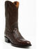 Image #1 - Cody James Black 1978® Men's Chapman Exotic Full-Quill Ostrich Western Boots - Round Toe, Brown, hi-res