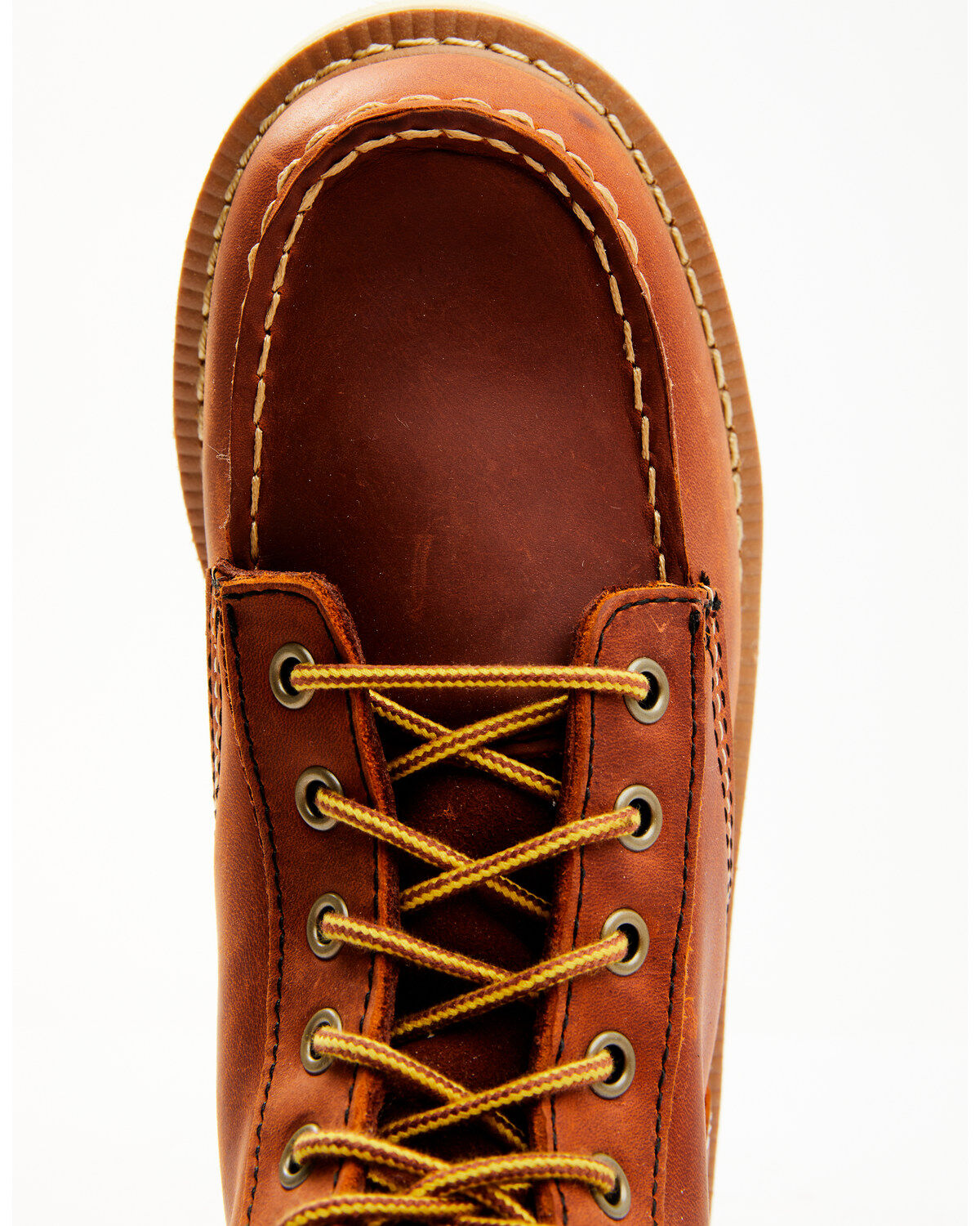 Image #6 - Hawx Women's Gradient Lace-Up Work Boots - Soft Toe, Brown, hi-res