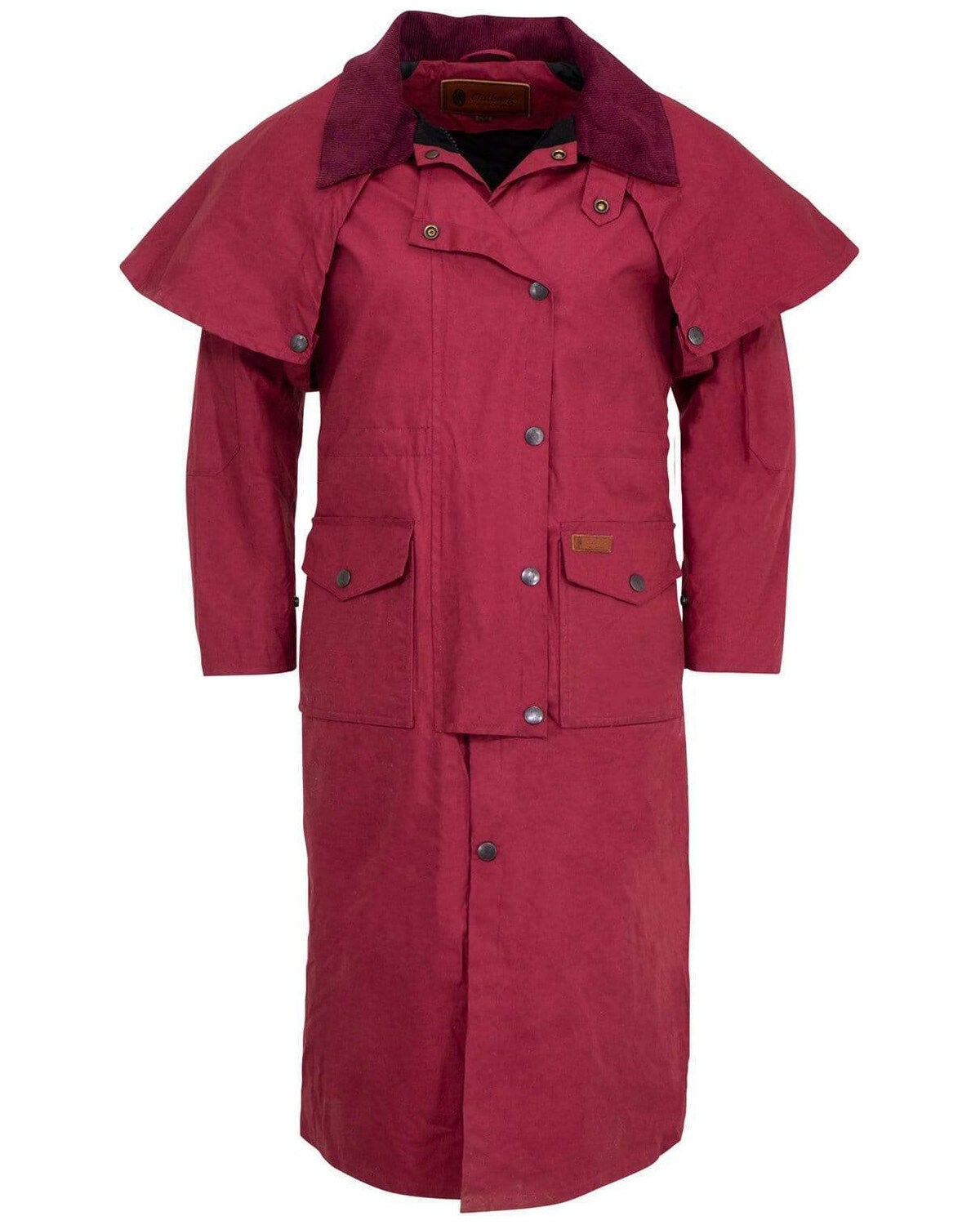 Outback Trading Co. Women's Matilda Duster, Burgundy, hi-res