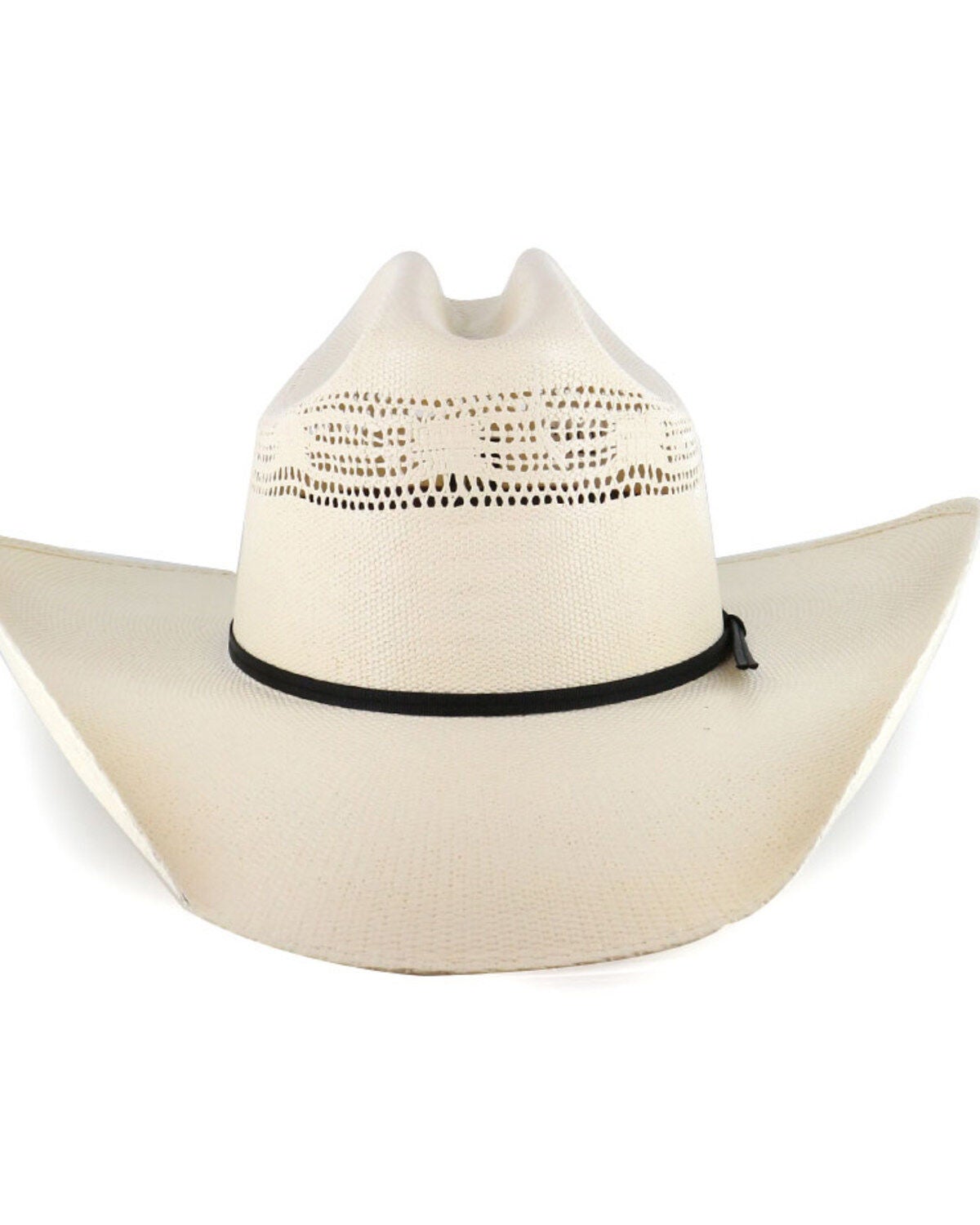 Crease Straw Western Hat 