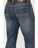 Image #4 - Cody James Men's Colton Medium Wash Relaxed Bootcut Stretch Denim Jeans, Medium Wash, hi-res