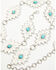 Image #3 - Shyanne Women's Celeste Southwestern Motif Chain Belt, Silver, hi-res