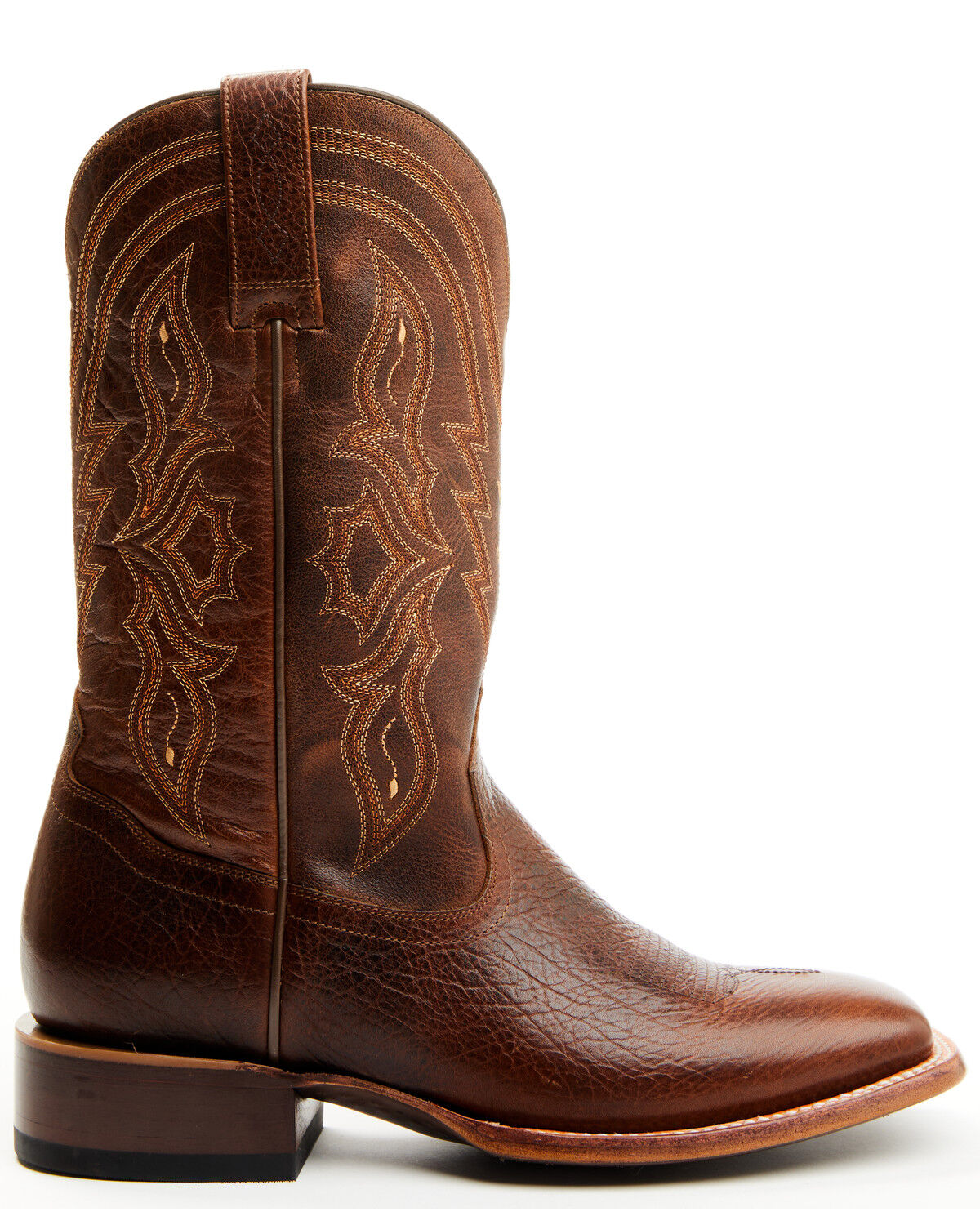 Image #2 - Cody James Men's Ashland Western Boots - Broad Square Toe, Brown, hi-res