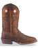 Image #2 - Justin Men's Silver Saddle Vamp Western Boots - Square Toe, , hi-res
