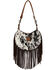 Image #1 - STS Ranchwear by Carroll Women's Cowhide Nellie Fringe Shoulder Bag, Multi, hi-res