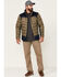 Image #2 - Columbia Men's Autumn Park Zip-Front Down Jacket, Olive, hi-res