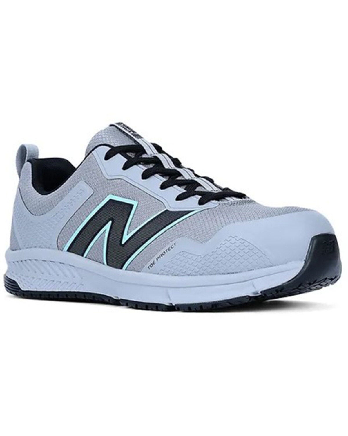 New Balance Women's Evolve Work Shoes - Alloy Toe, Grey, hi-res