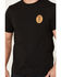 Image #3 - Brixton Men's Rancho Short Sleeve Graphic T-Shirt, Black, hi-res