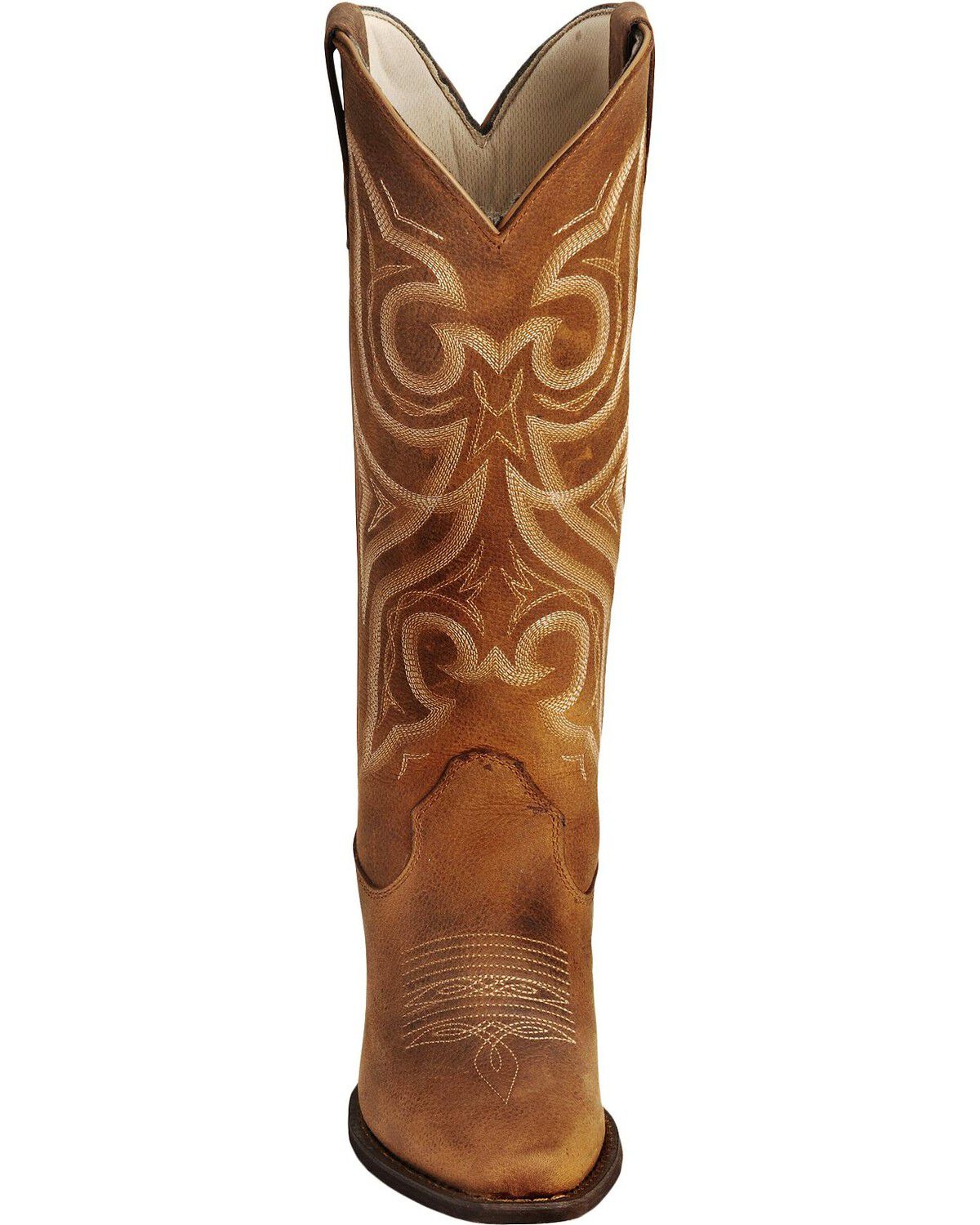 Image #4 - Durango Women's Crush Jealousy Western Boots, Cognac, hi-res