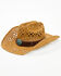 Image #1 - Shyanne Women's Lucy Straw Cowboy Hat, Brown, hi-res