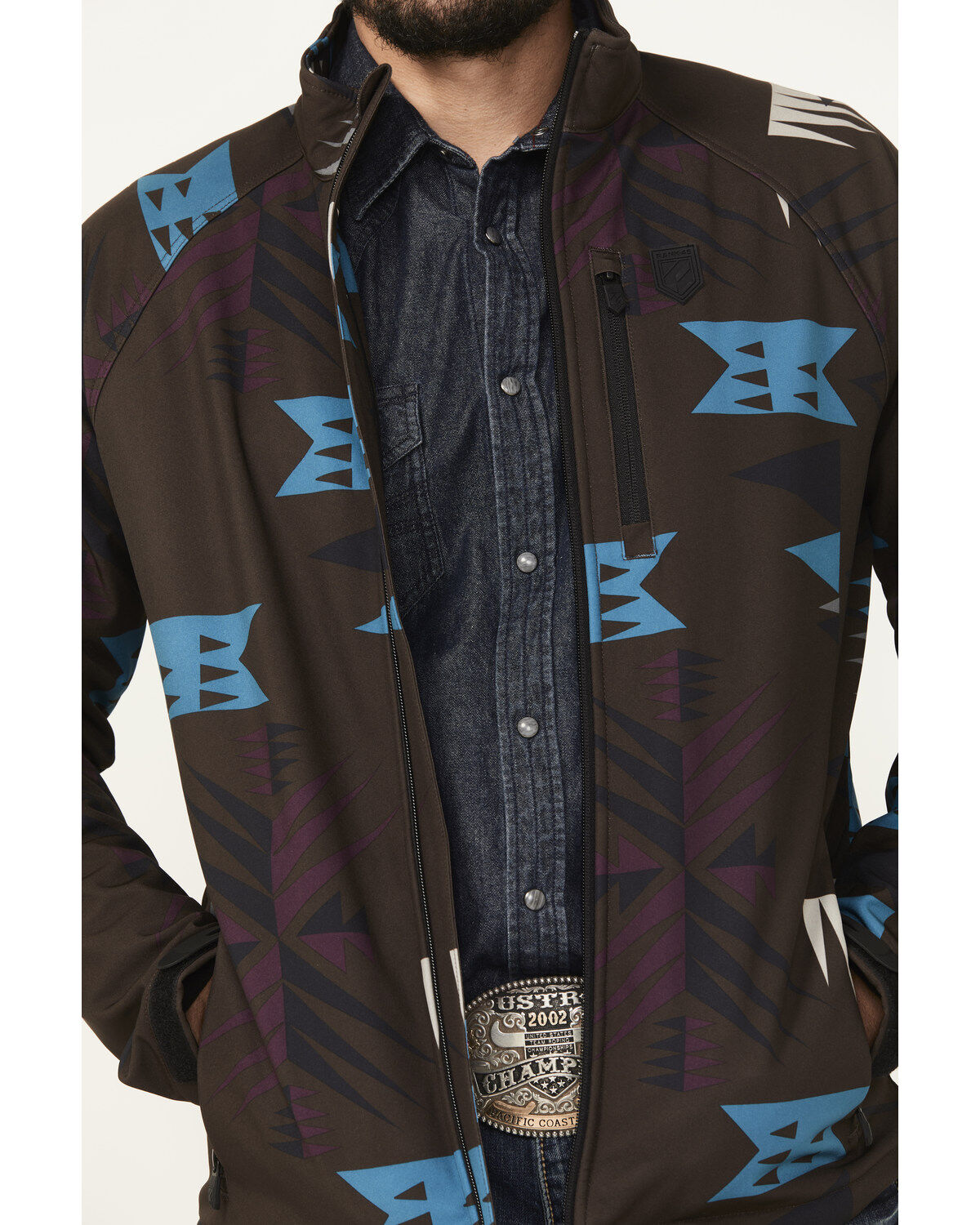 RANK 45® Men's Southwestern Print Softshell Jacket | Boot Barn RANK 45® Men's Southwestern Print Softshell Jacket | Boot Barn