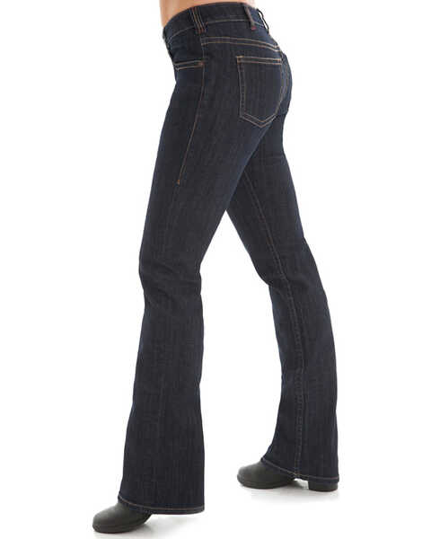 Image #4 - Cowgirl Tuff Women's Dark Wash Boot Cut Jeans , , hi-res