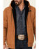 Cinch Men's Khaki Quilted Sherpa Lined Zip-Front Hooded Jacket , Beige/khaki, hi-res