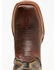 Cody James Men's Buck Western Boots - Broad Square Toe, Black/brown, hi-res