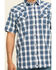 Image #4 - Moonshine Spirit Men's El Jefe Plaid Short Sleeve Western Shirt, , hi-res