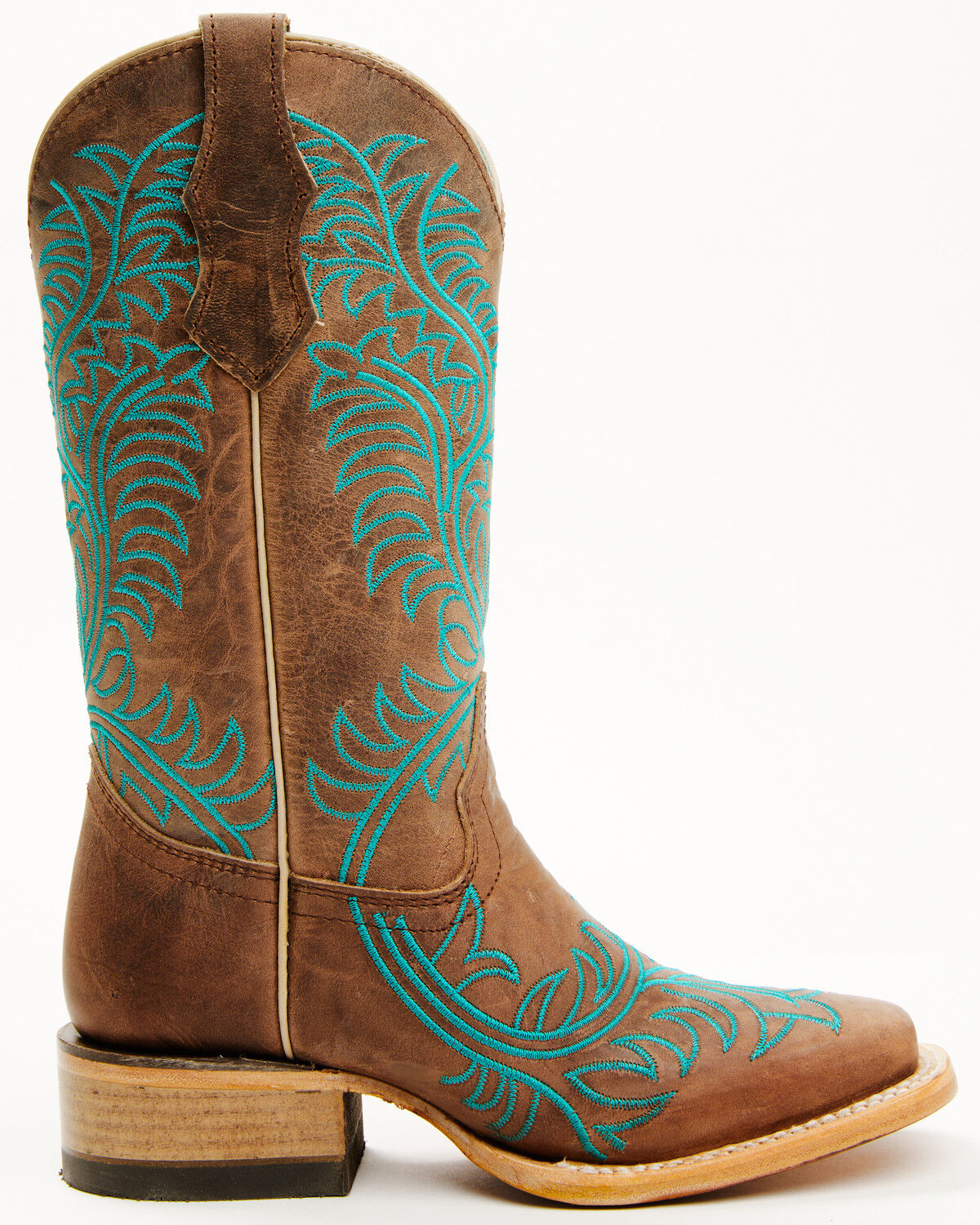 Product Name:  Corral Girls' Embroidered Western Boots - Broad Square Toe