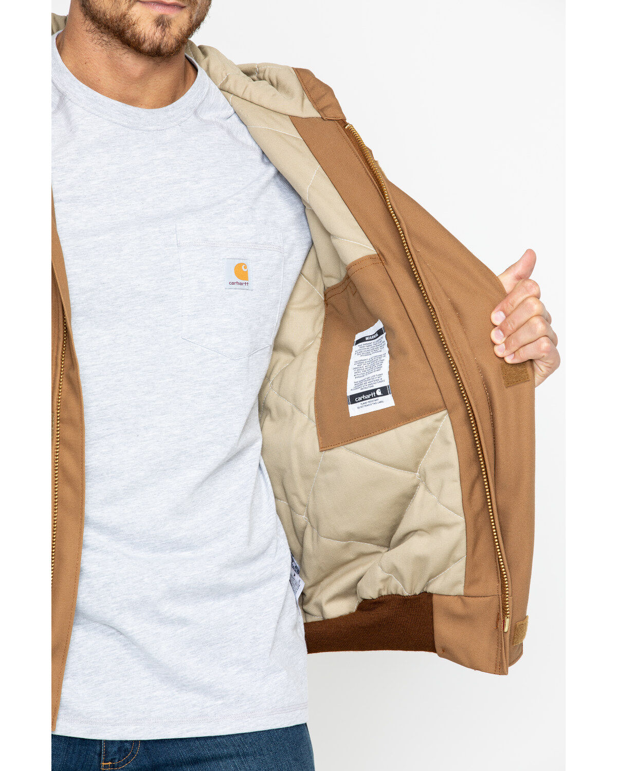 carhartt fr hooded jacket