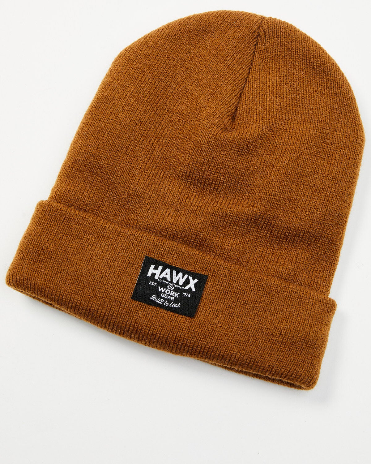 Hawx Fleece Lined Work Beanie, Pecan, hi-res