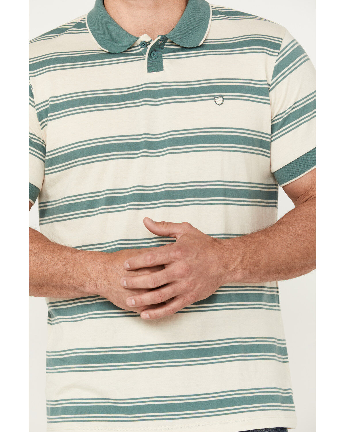 Image #3 - Brixton Men's Proper Polo, Green, hi-res