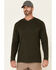 Image #1 - Hawx Men's Thermal Henley Long Sleeve Work Shirt, , hi-res