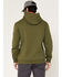 Image #4 - Brunt Workwear Men's Shelvin Hooded Sweatshirt, Hunter Green, hi-res